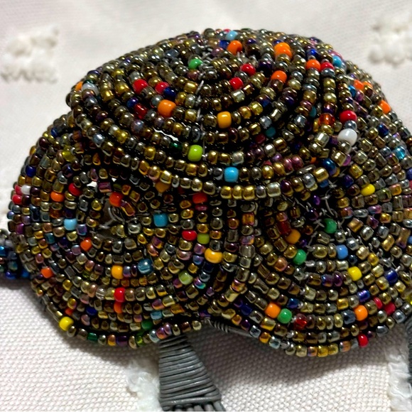 Wire Beaded Turtle 🐢 - Picture 6 of 6